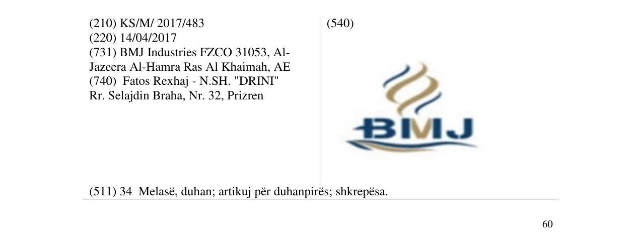Zëri i markës BMJ në buletin