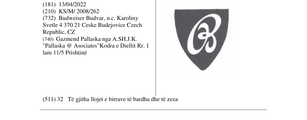 Zëri i markës B në buletin