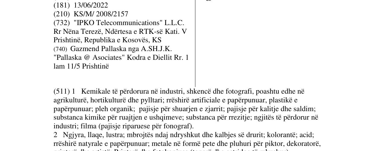 Zëri i markës TRIO Internet + Telefoni Fikse +TV Digjitale në buletin