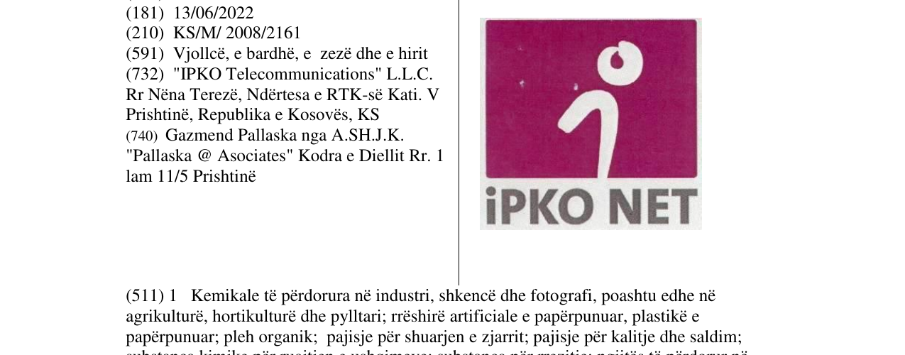 Zëri i markës iPKO NET në buletin