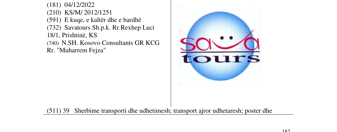 Zëri i markës sava tours në buletin