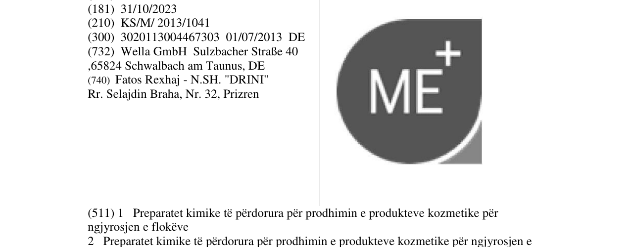 Zëri i markës ME + në buletin