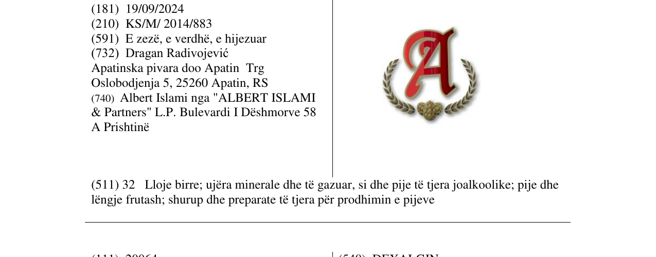 Zëri i markës A në buletin