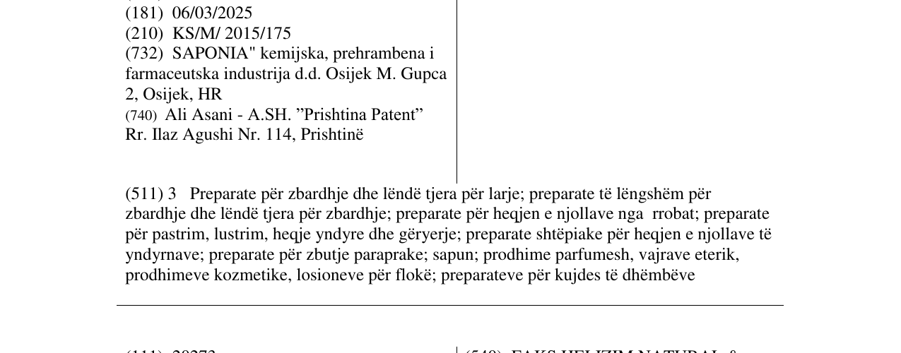 Zëri i markës FAKS HELIZIM AKTIVGEL PURE ENERGY në buletin