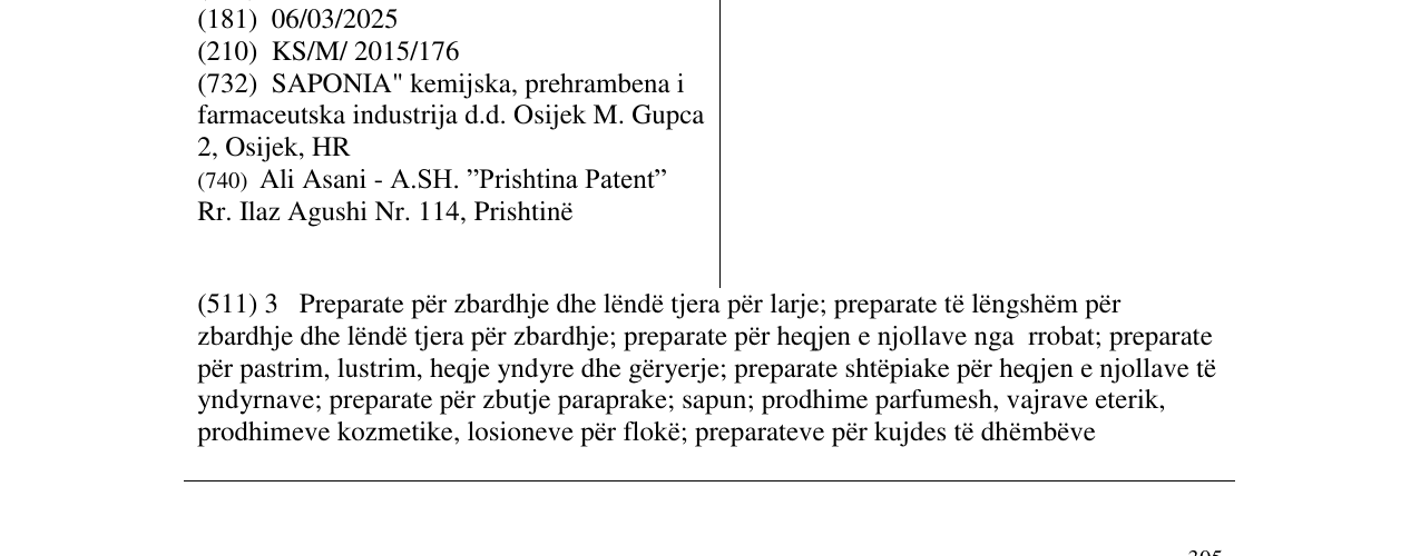 Zëri i markës FAKS HELIZIM NATURAL & SENSITIVE PURE ENERGY në buletin
