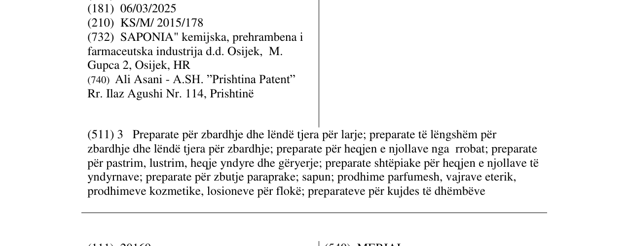Zëri i markës FAKS HELIZIM AQUAMARINE PURE ENERGY në buletin