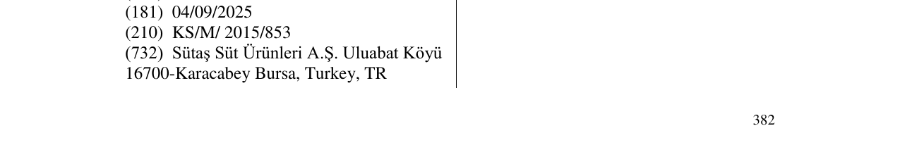 Zëri i markës Kashkavale në buletin