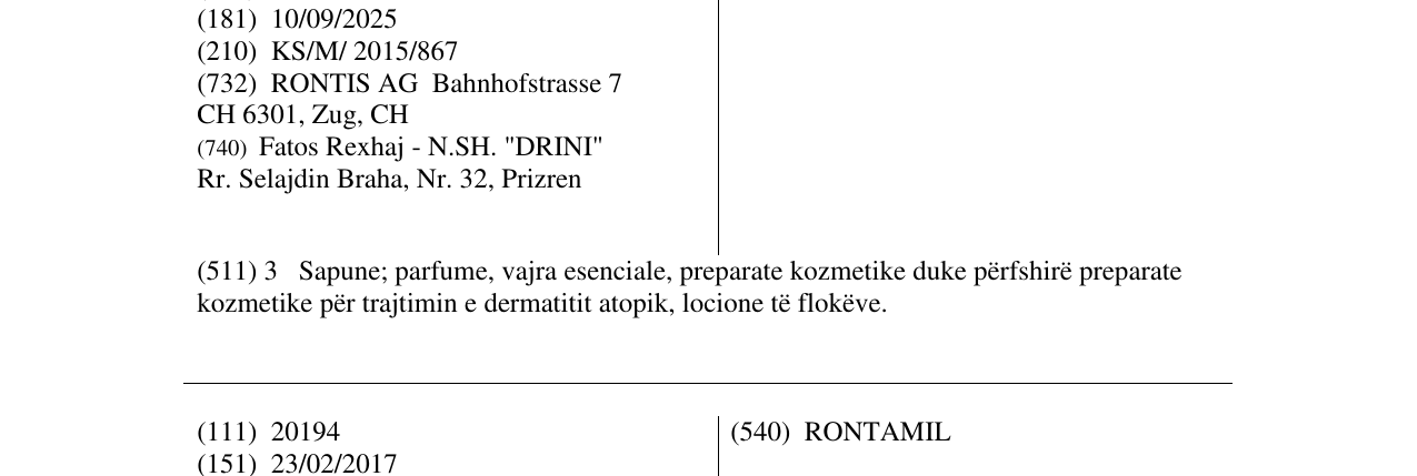 Zëri i markës NOVATOPIA në buletin
