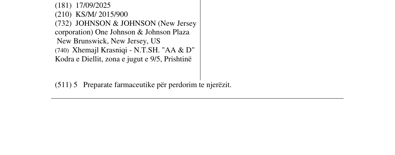 Zëri i markës VERVREZ në buletin