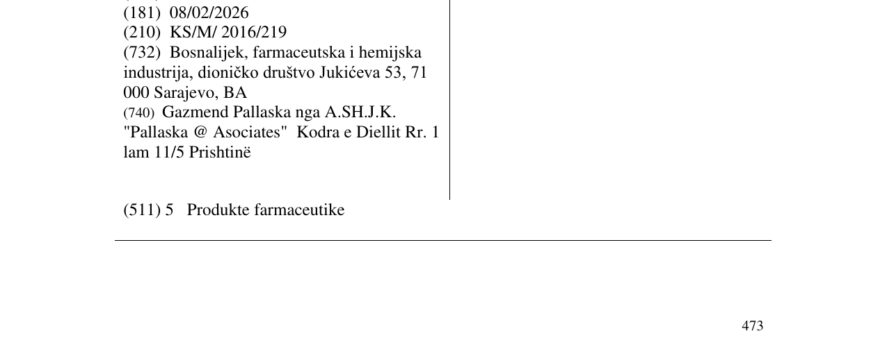 Zëri i markës FENIX NEO në buletin