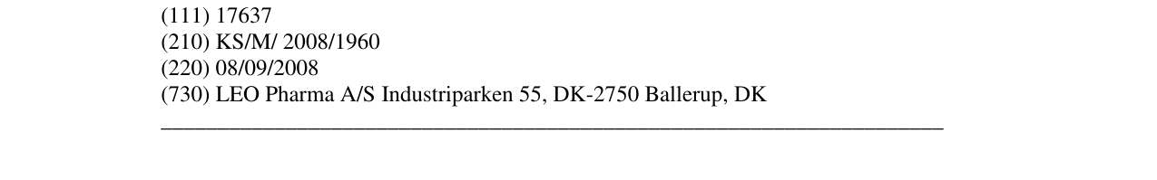 Zëri i markës LOCOIDON në buletin