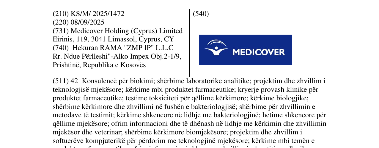 Zëri i markës MEDICOVER në buletin