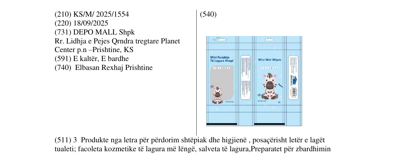 Zëri i markës Mini Cep në buletin