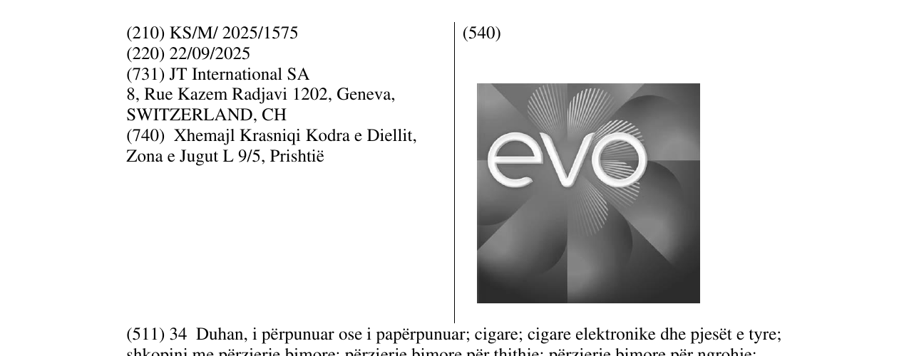 Zëri i markës evo në buletin