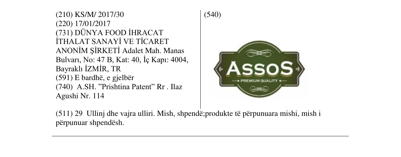 Zëri i markës ASSOS në buletin