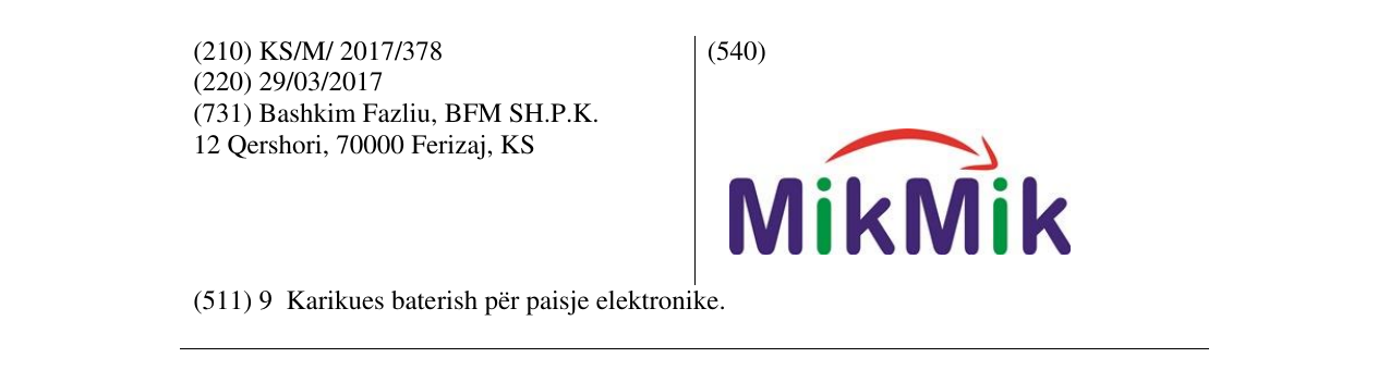Zëri i markës MikMik në buletin