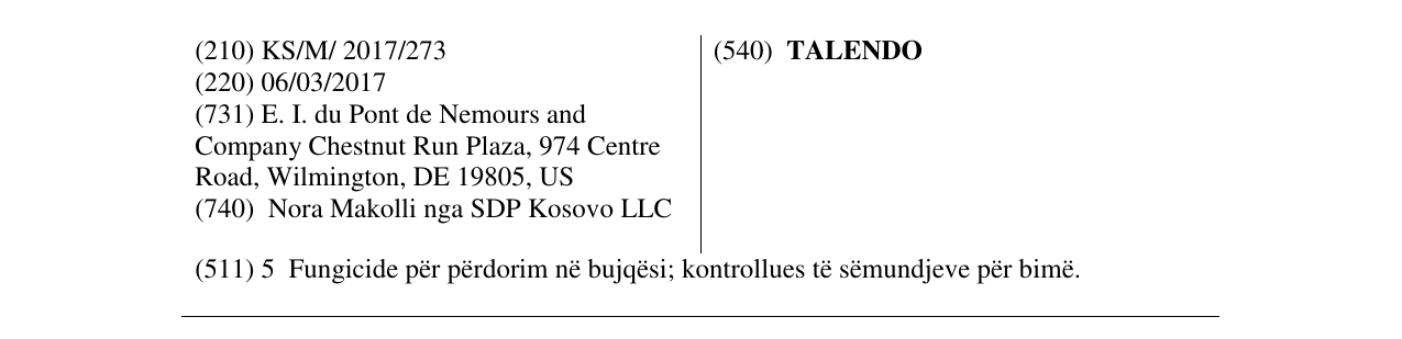 Zëri i markës TALENDO në buletin