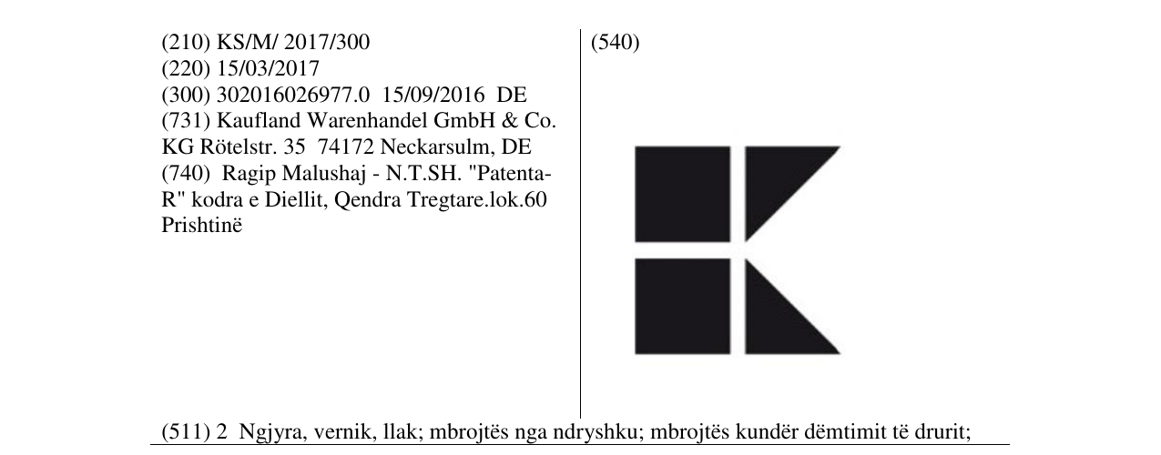 Zëri i markës K në buletin