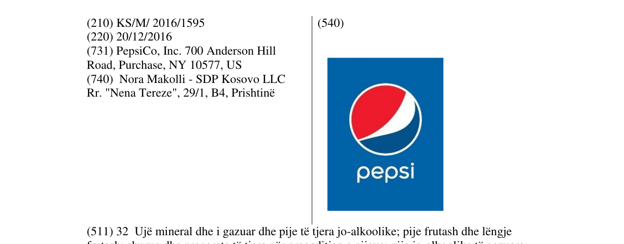Zëri i markës pepsi në buletin