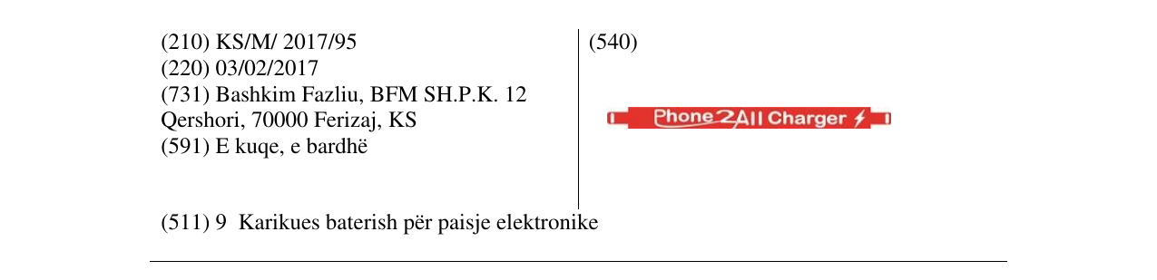 Zëri i markës Phone 24All Charger në buletin