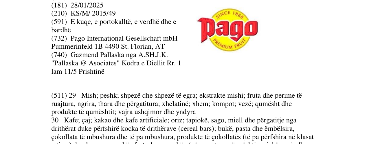 Zëri i markës pago në buletin