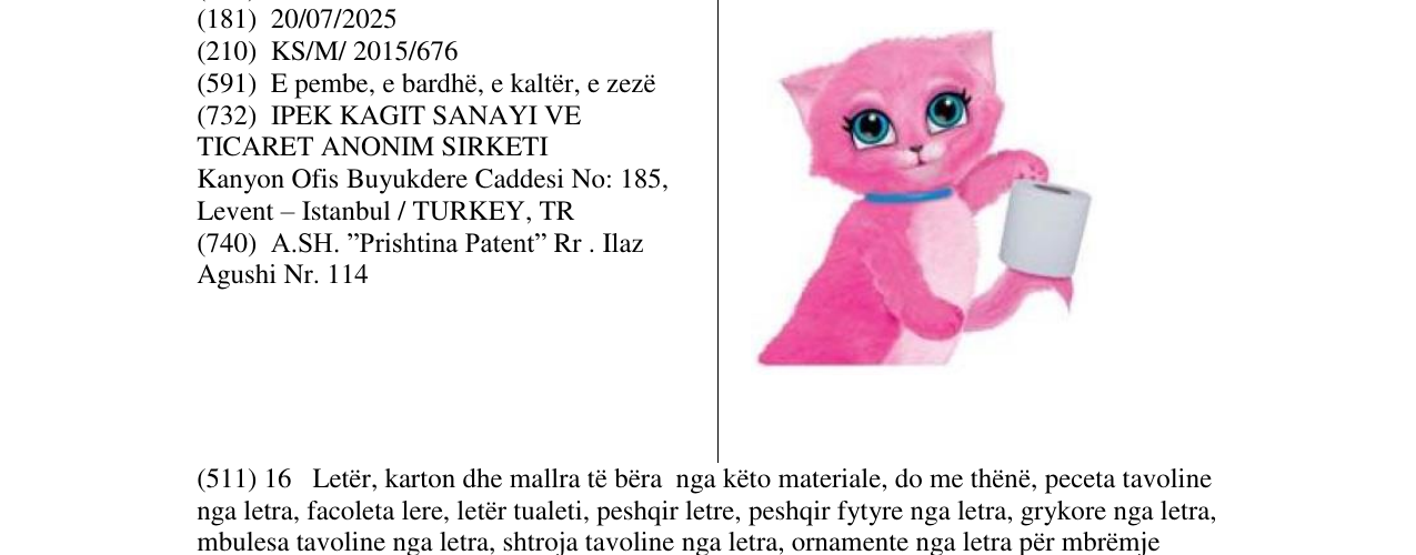Zëri i markës Markë figurative në buletin