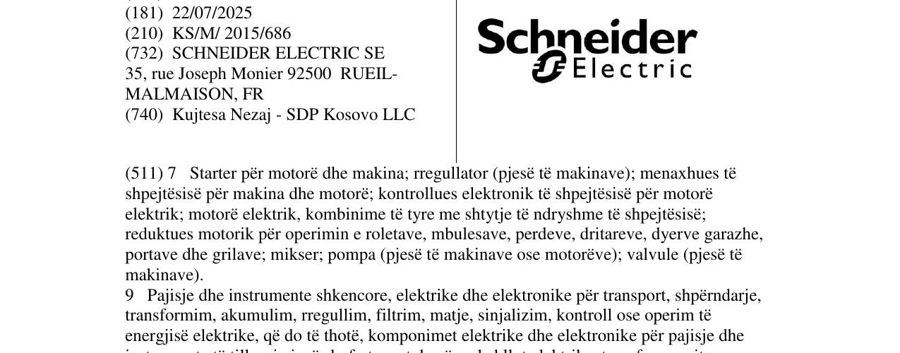 Zëri i markës Markë figurative në buletin