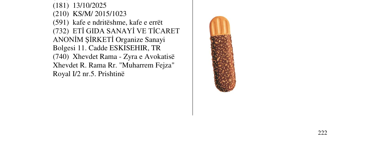 Zëri i markës Markë figurative në buletin