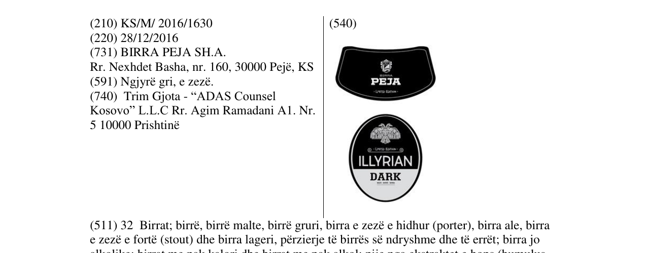 Zëri i markës ILLYRIAN në buletin