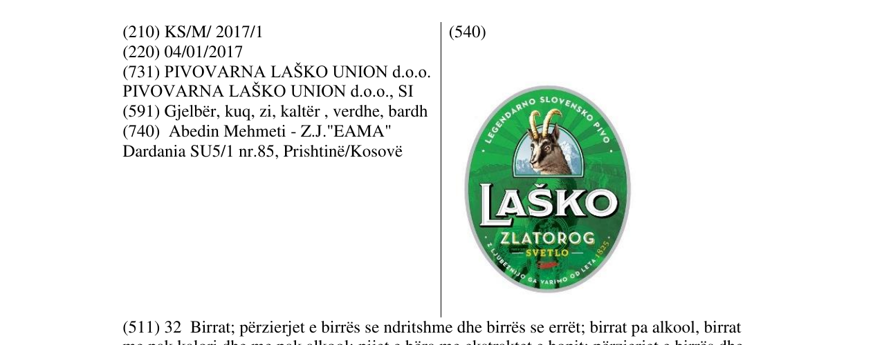 Zëri i markës LASKO në buletin