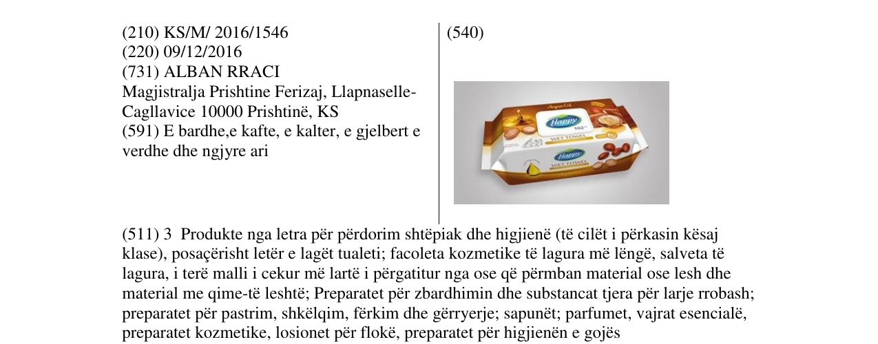Zëri i markës Happy në buletin