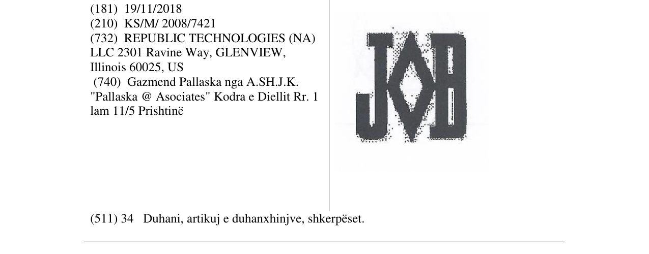 Zëri i markës JOB në buletin