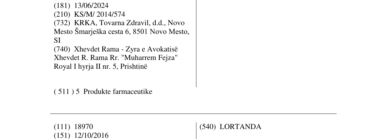 Zëri i markës MEAXIN në buletin