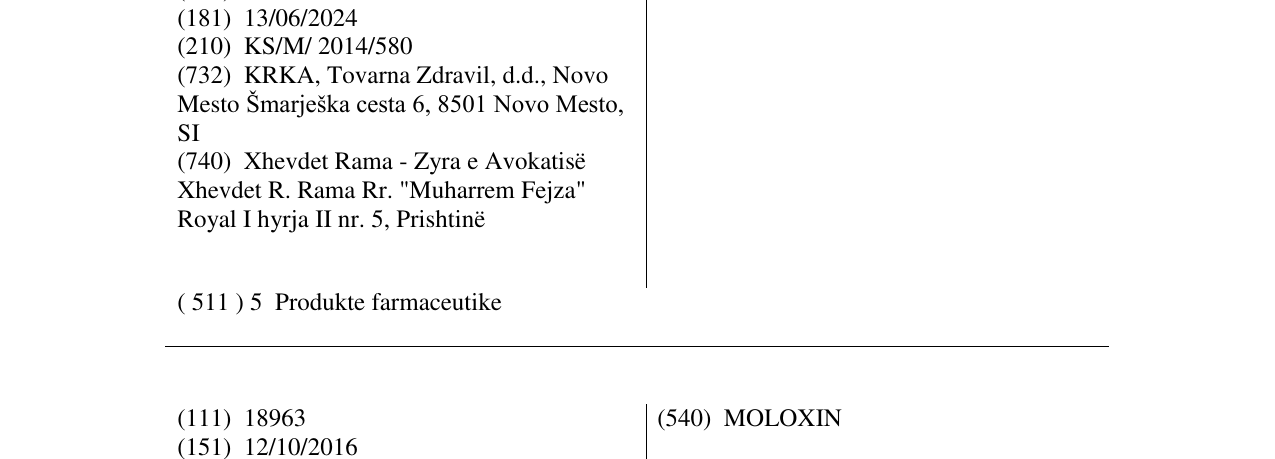 Zëri i markës ELERNAP në buletin