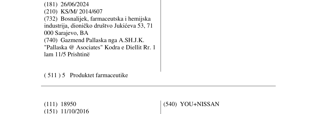 Zëri i markës LYSOBACT COMPLETE SPRAY në buletin