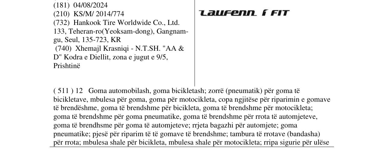 Zëri i markës Laufenn I FIT në buletin