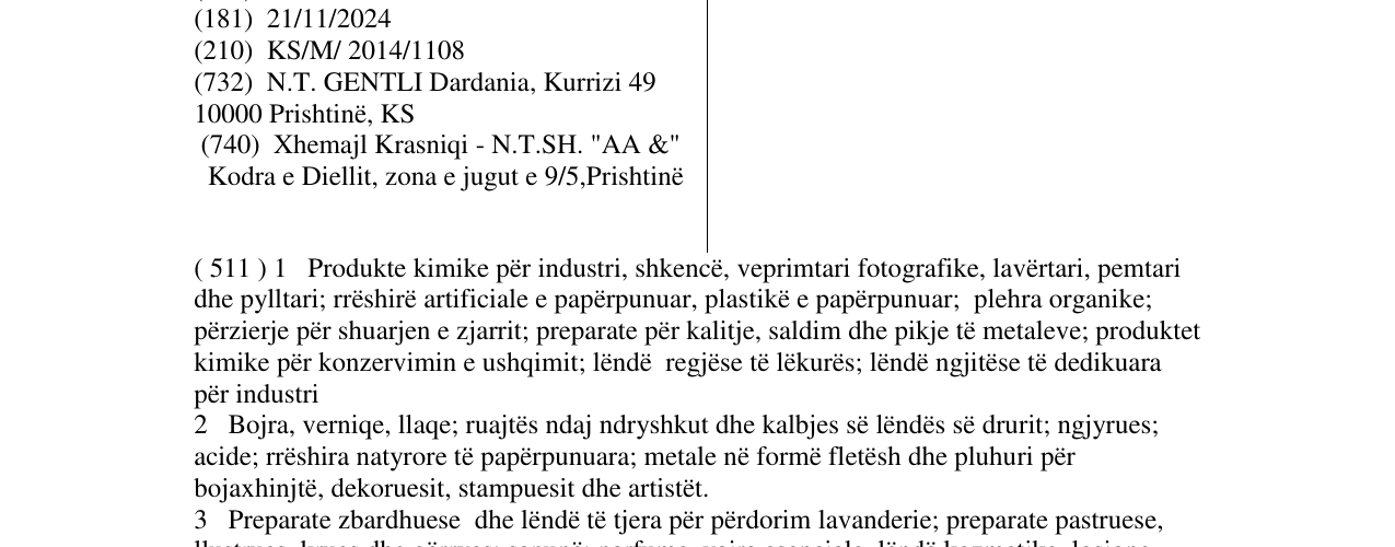 Zëri i markës KNAP në buletin