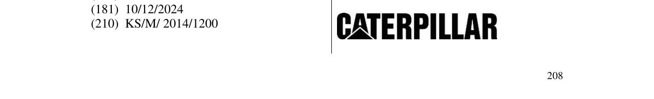 Zëri i markës CATERPILLAR në buletin