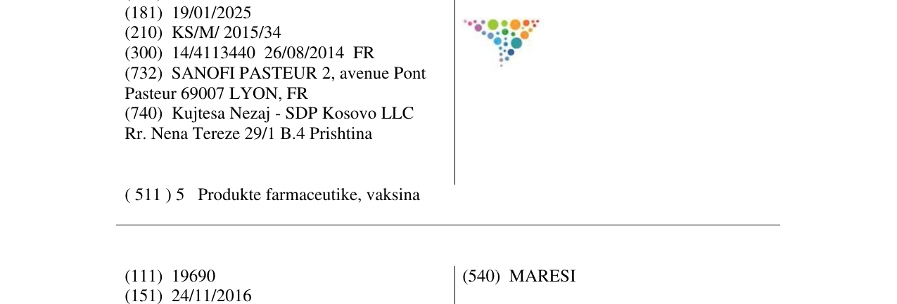 Zëri i markës Markë figurative në buletin