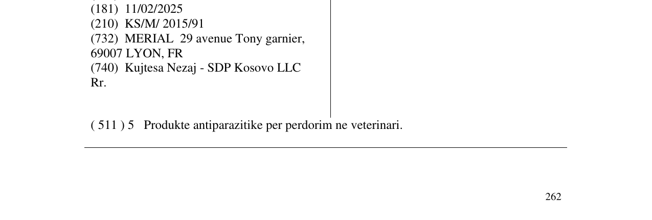Zëri i markës NEXGARD OMNI në buletin