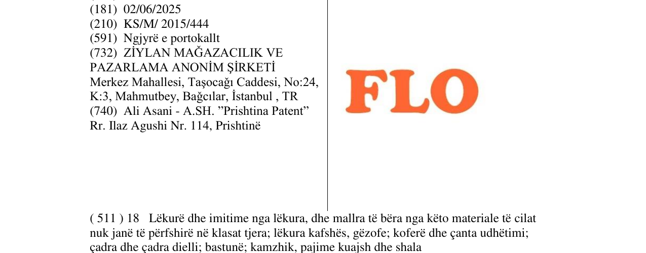 Zëri i markës FLO në buletin