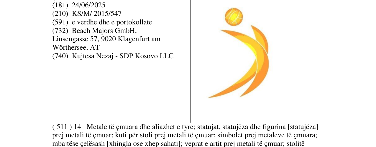 Zëri i markës Markë figurative në buletin