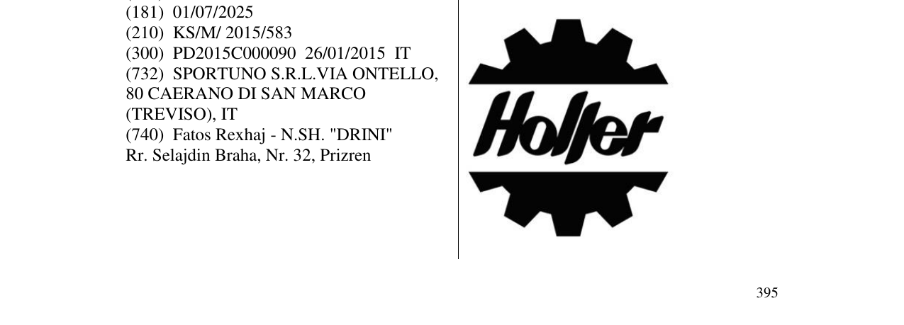 Zëri i markës Holler në buletin