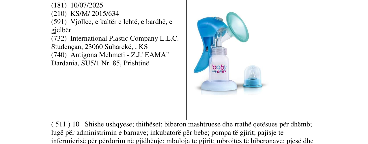 Zëri i markës baby EASY në buletin