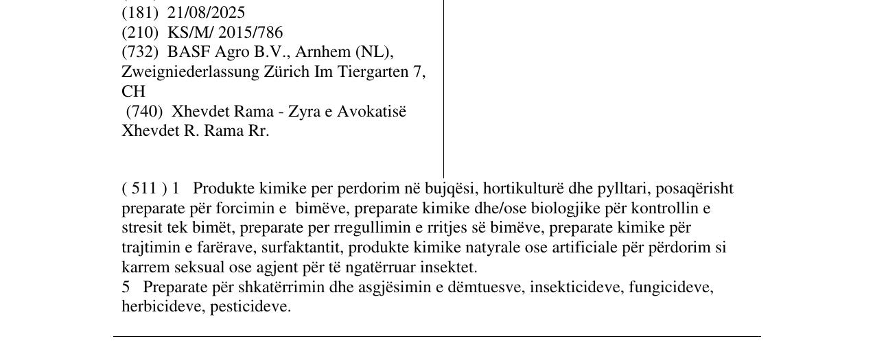 Zëri i markës SCALA në buletin