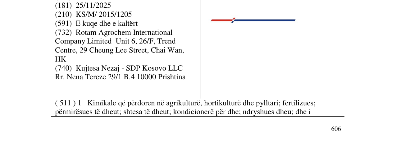 Zëri i markës Markë figurative në buletin