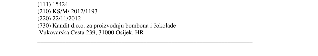 Zëri i markës Kandit në buletin