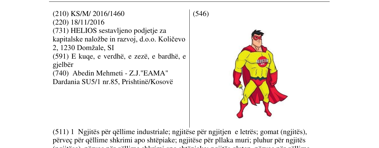Zëri i markës NESTIK në buletin
