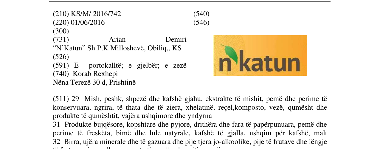Zëri i markës n'katun në buletin