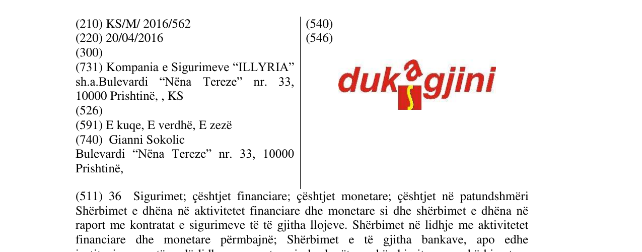 Zëri i markës dukagjini në buletin